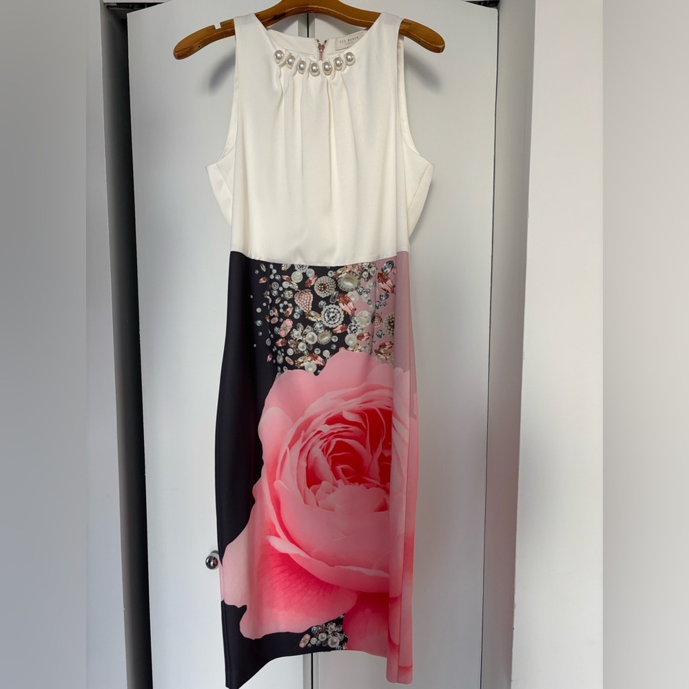 Ted Baker Elegant White Dress
